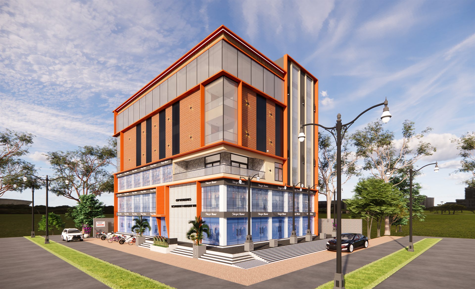 Facade composition visualization